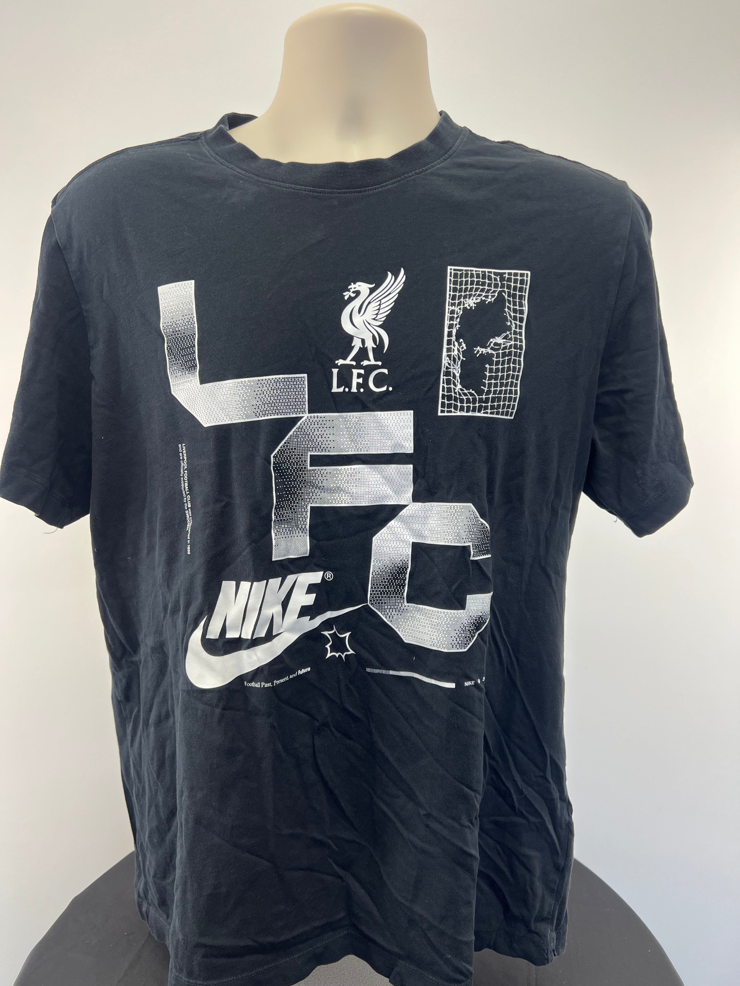 Liverpool FC Nike Black Graphic T-Shirt – kitround