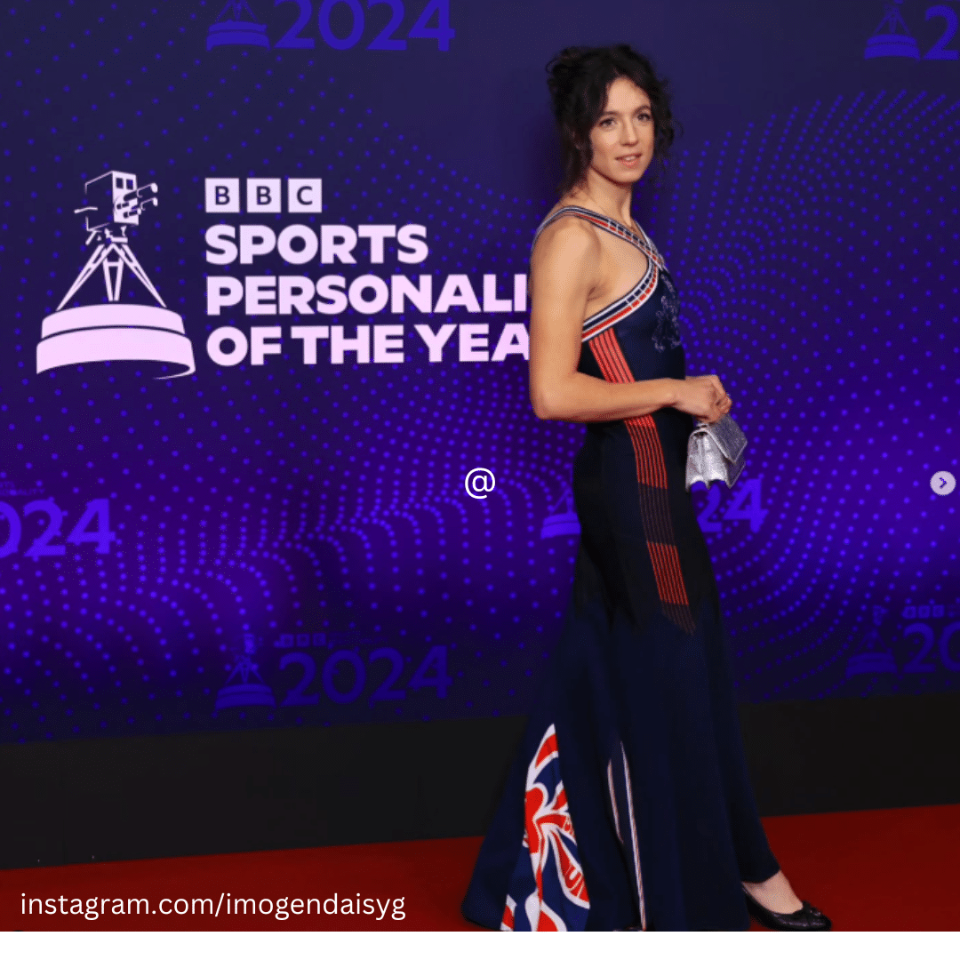 Olympian Imogen Grant at the BBC Sports Personality of the Year Awards