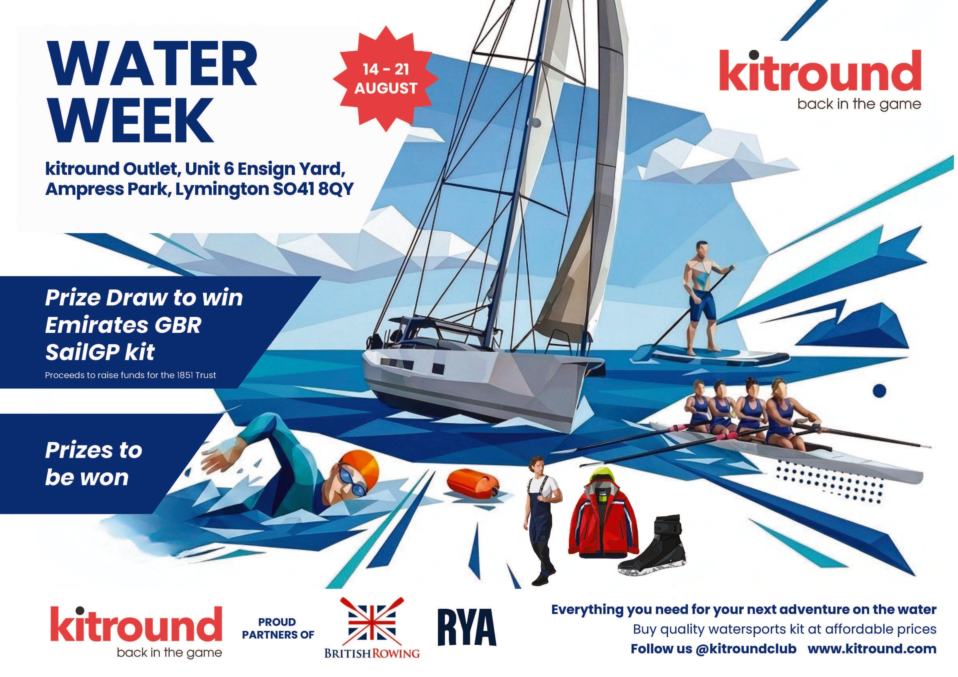 Water Week is here: dive into affordable, sustainable watersports kit at kitround