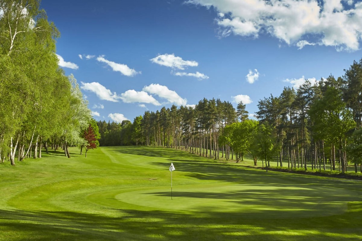 Golf fairway on the Foxhills  Country Club & Resort Golf Course