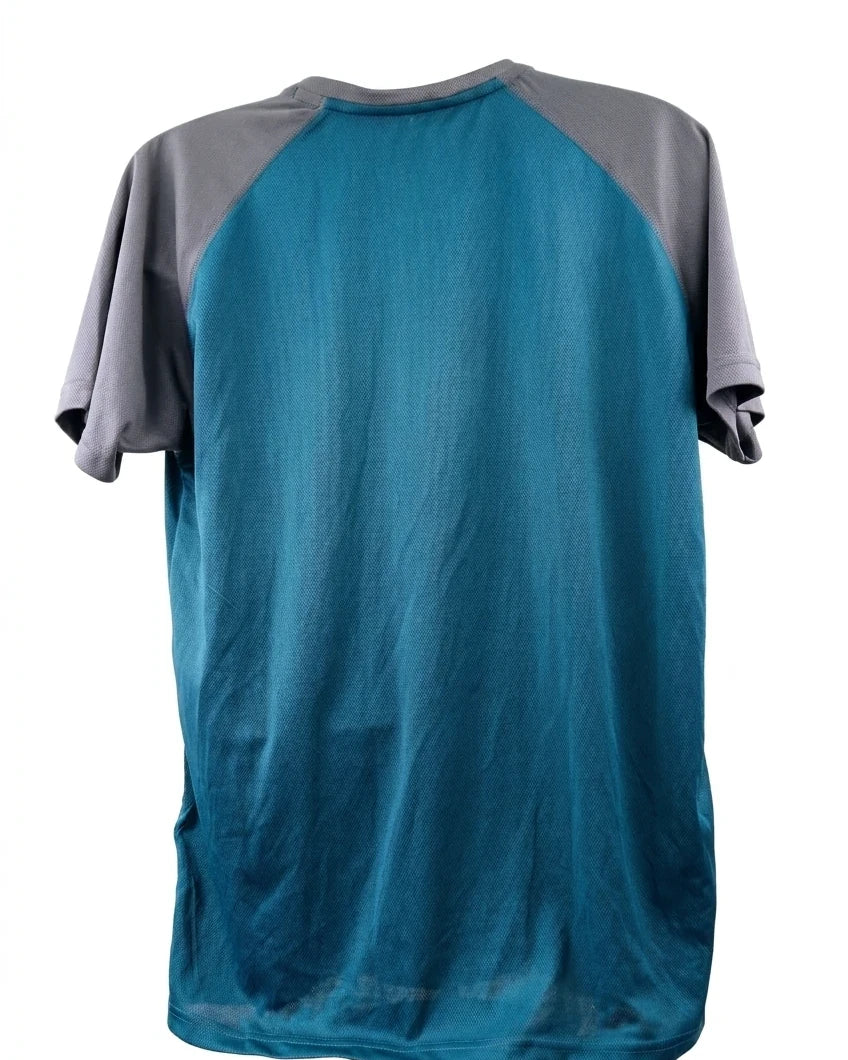 Enhanced Men's Zakti Activewear Round Necked T-Shirt UV Protection - kitround kitround product