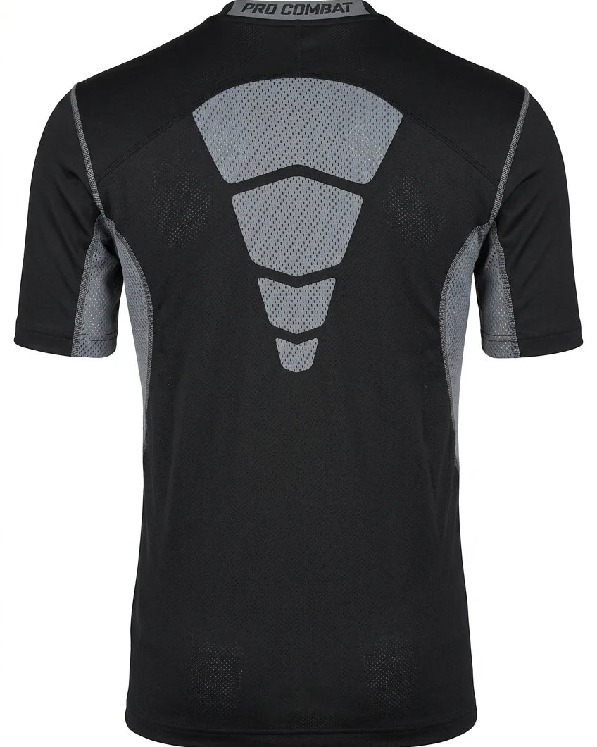 Enhanced Men's Nike Pro Combat Dri Fit Fitted T-Shirt - kitround kitround product