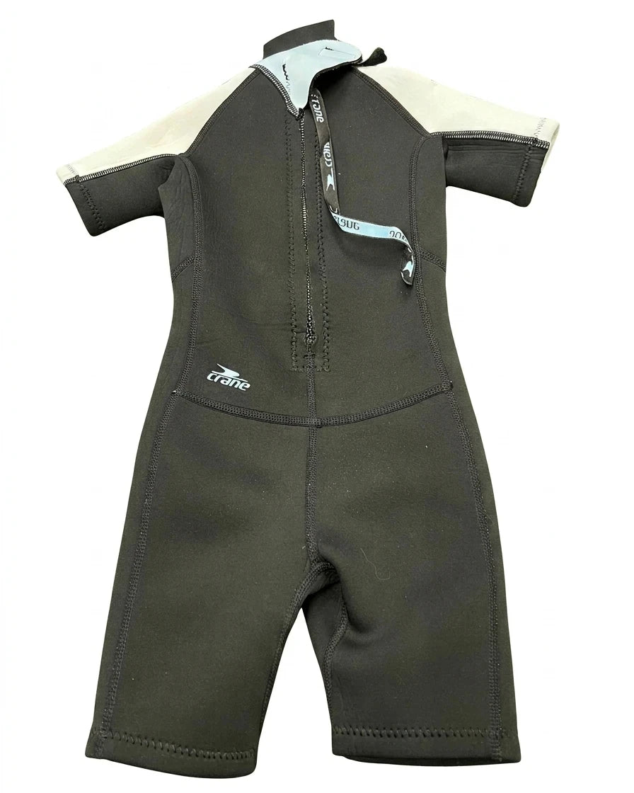 Kids Short Sleeve Wetsuit with Back Zip