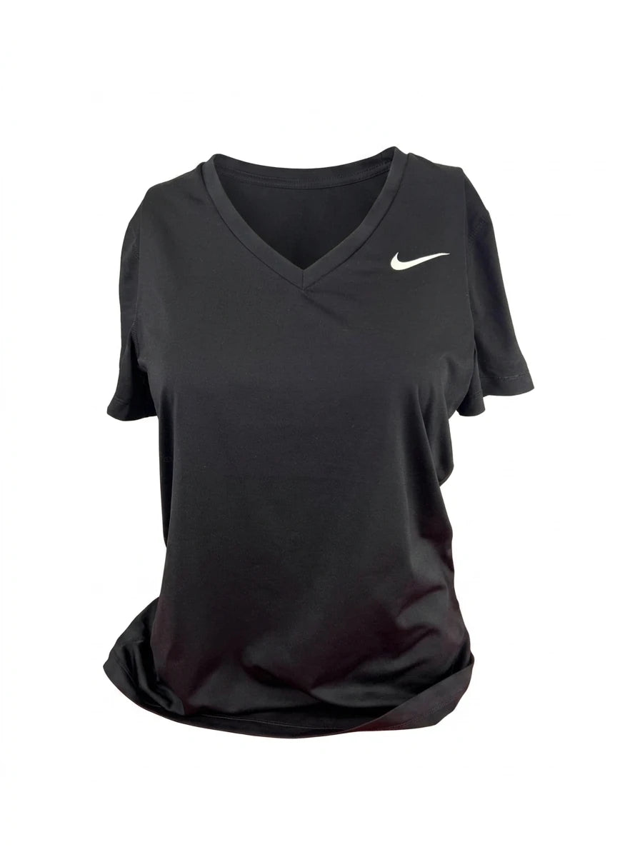 Enhanced Nike Women's Black Sports T-Shirt - kitround kitround product