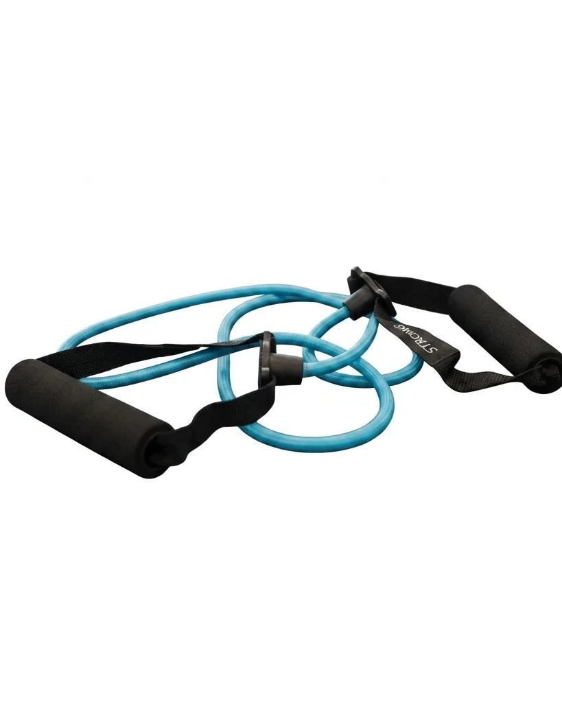 Durable Resistance Bands with Foam Handles