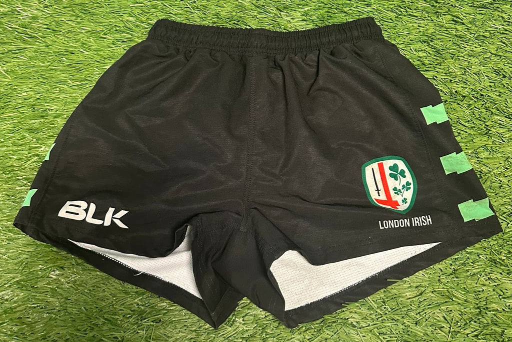 22/23 season London Irish Black Shorts XXXL - kitround London Irish Foundation product