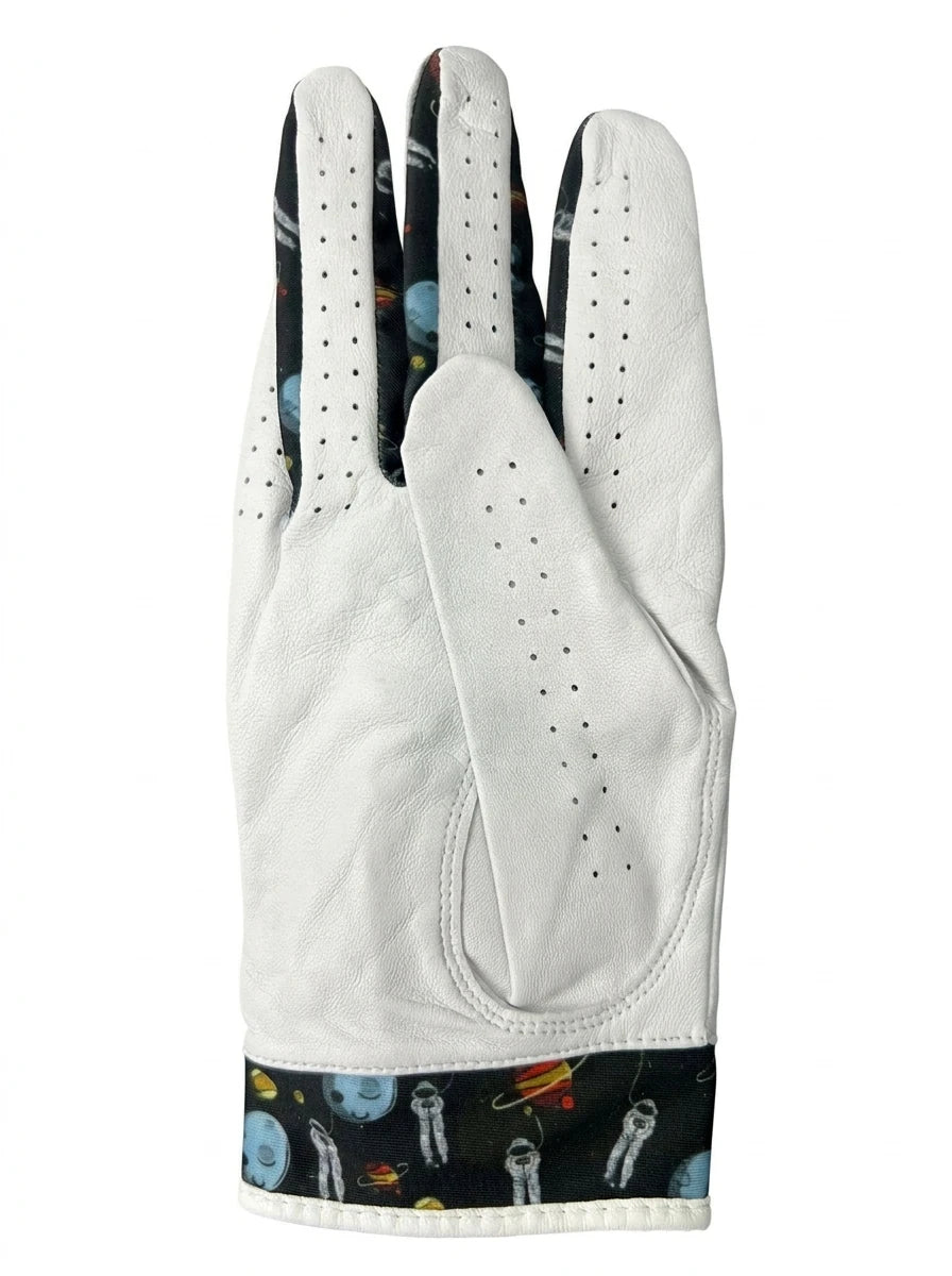 Men's Space Motif Golf Glove - Right Hand Medium/Large