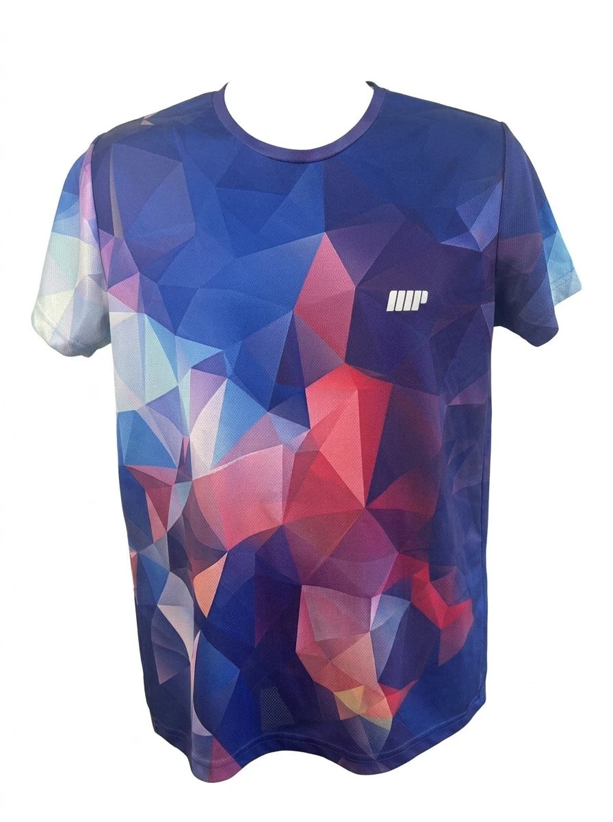 Enhanced Patterned Athletic My Protein T-Shirt - kitround kitround product