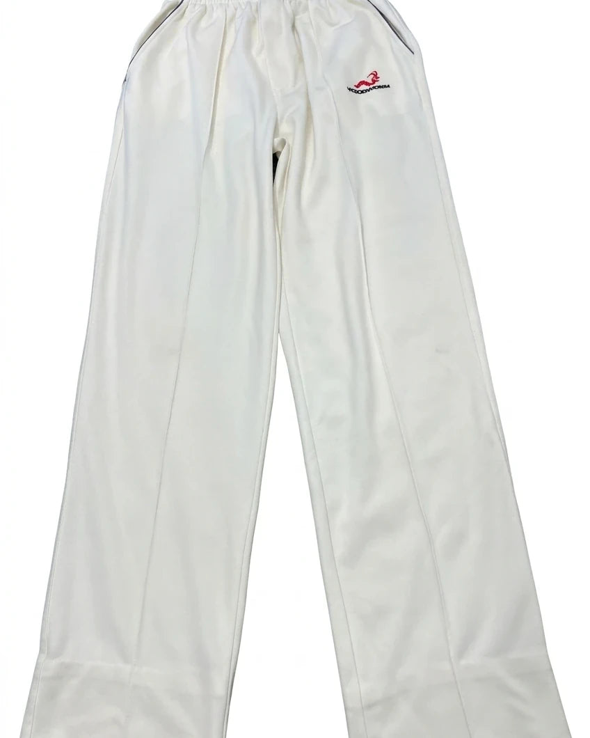 Woodworm Men's Cricket Trousers with Elastic Waistband Size 33/34