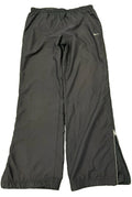 Nike Black Loose Fit Track Pants with Side Zips