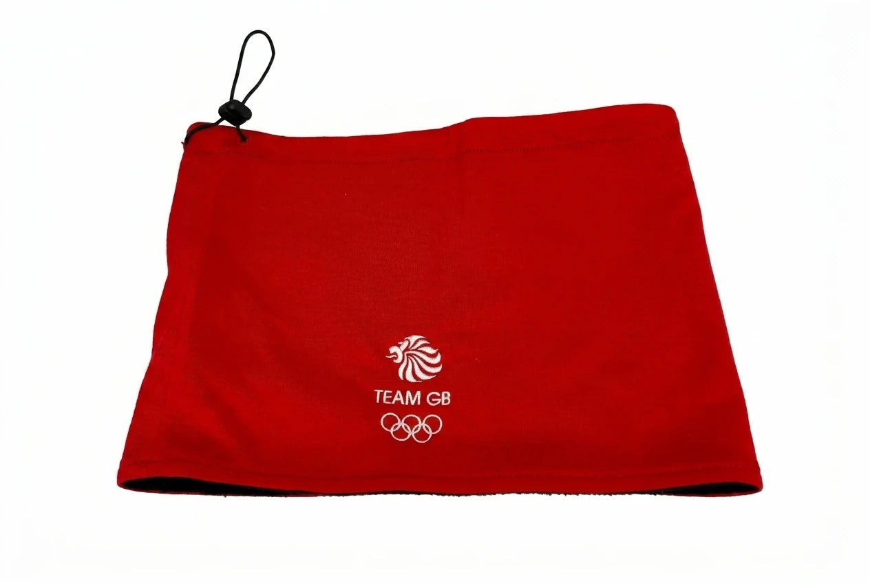 adidas Team GB and Paralympics GB Red Neck Warmer Set Pack of Three