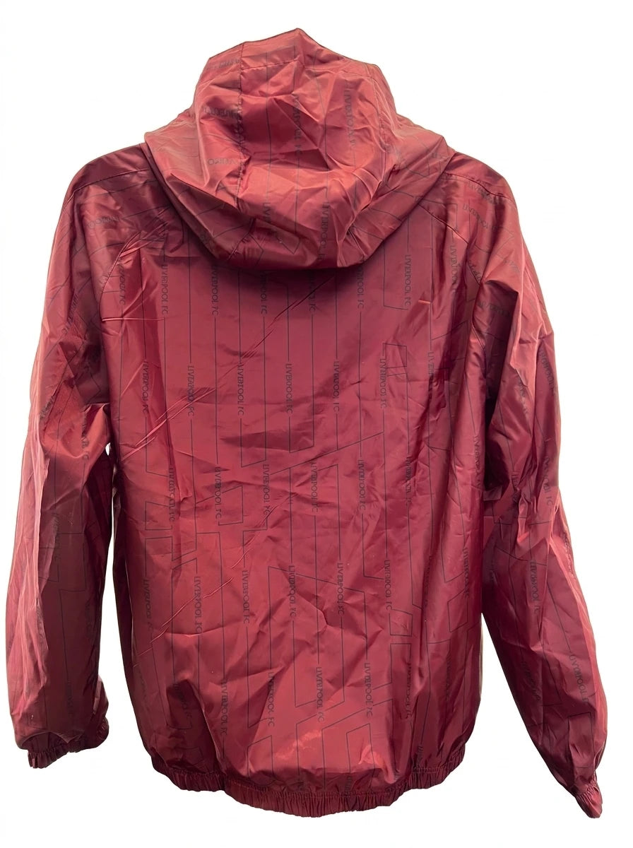 Liverpool FC Men's Lightweight Hooded Training Jacket - M