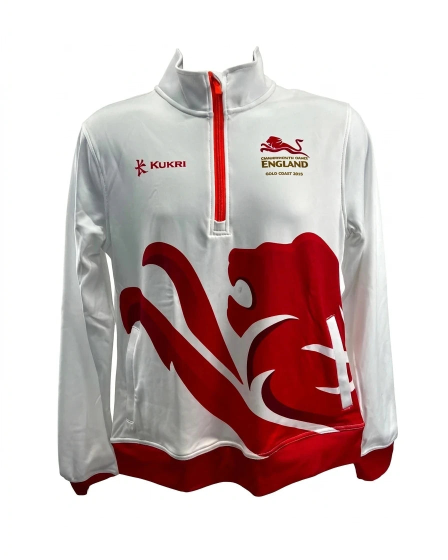 Team England Women's 1/2 Zip Commonwealth Games  Top