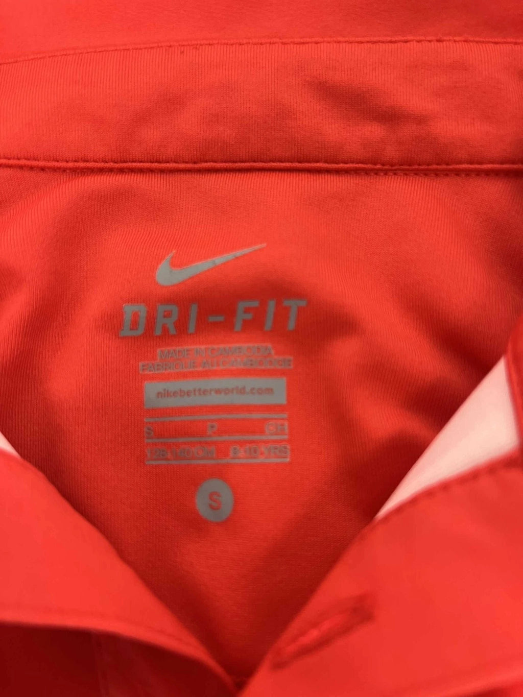 Kid's Nike Red Polo Shirt 8 - 10 Yrs - kitround kitround product