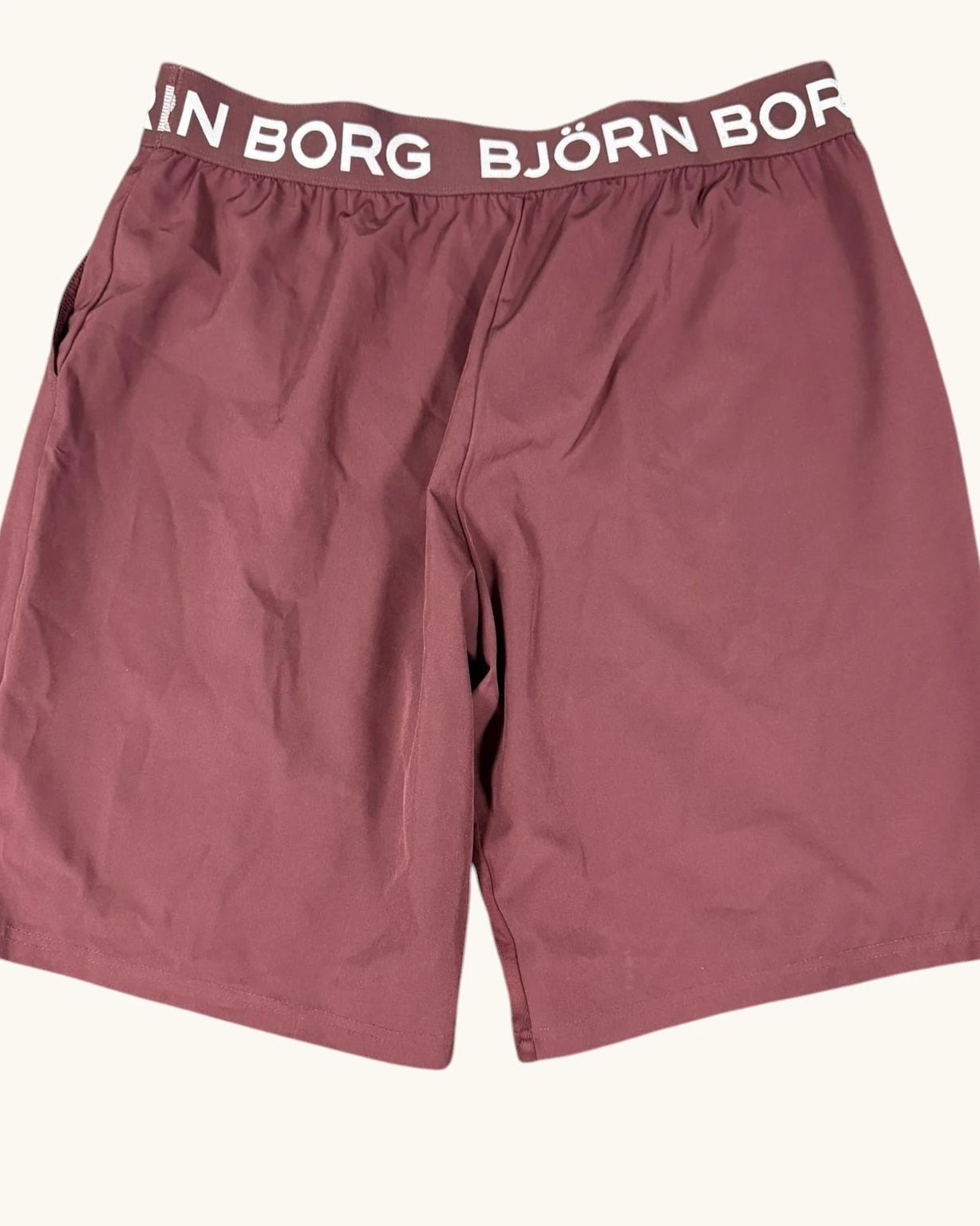 Bjorn Borg Maroon Training Shorts - Size L