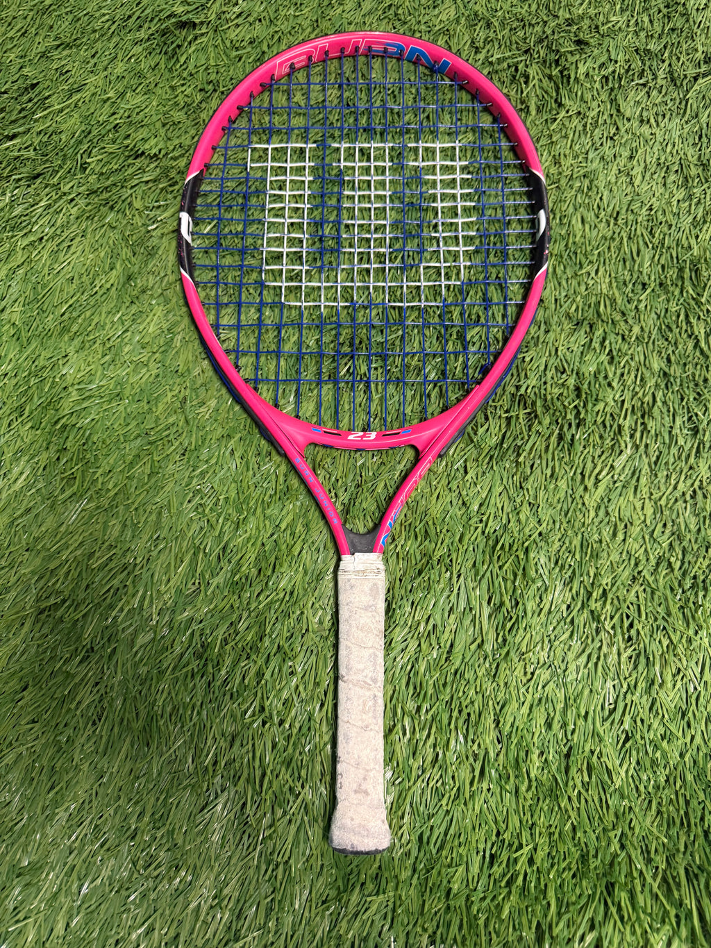 Full Pink Tennis Racket Wilson Pink Junior Tennis Racquet – kitround