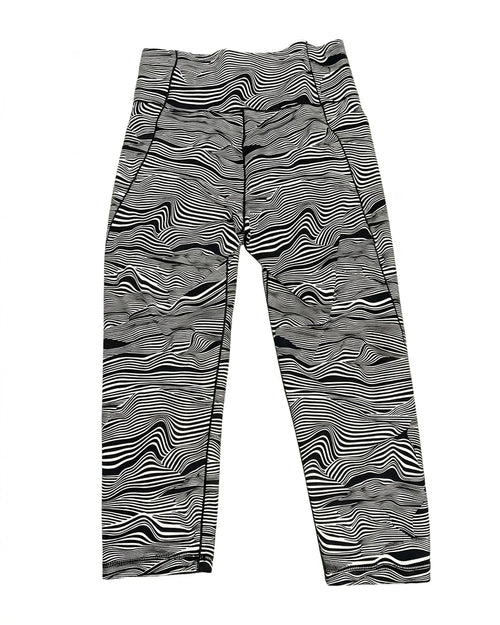 adidas Black and White 7/8 Printed Leggings
