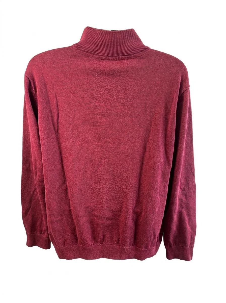 Enhanced Liverpool FC Burgundy Half - Zip Sweater - kitround kitround product