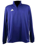  Men's adidas 1/4 zip Core 18 Training Top - kitround 