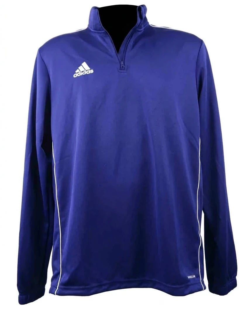  Men's adidas 1/4 zip Core 18 Training Top - kitround 