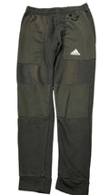 Comfort-Focused Black Panel Joggers