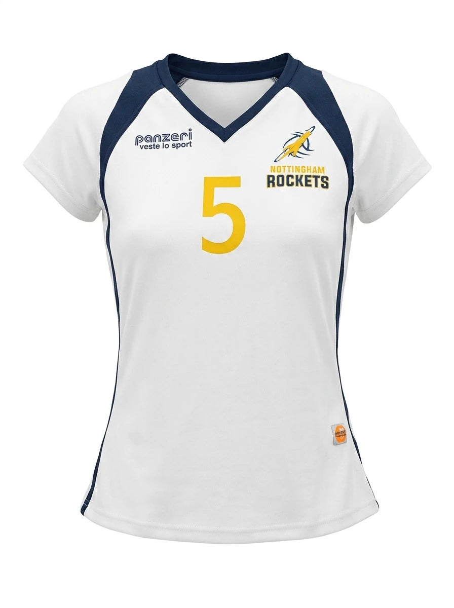 Women's Nottingham Rockets Club Short Sleeved T-Shirt - kitround VolleyStore product