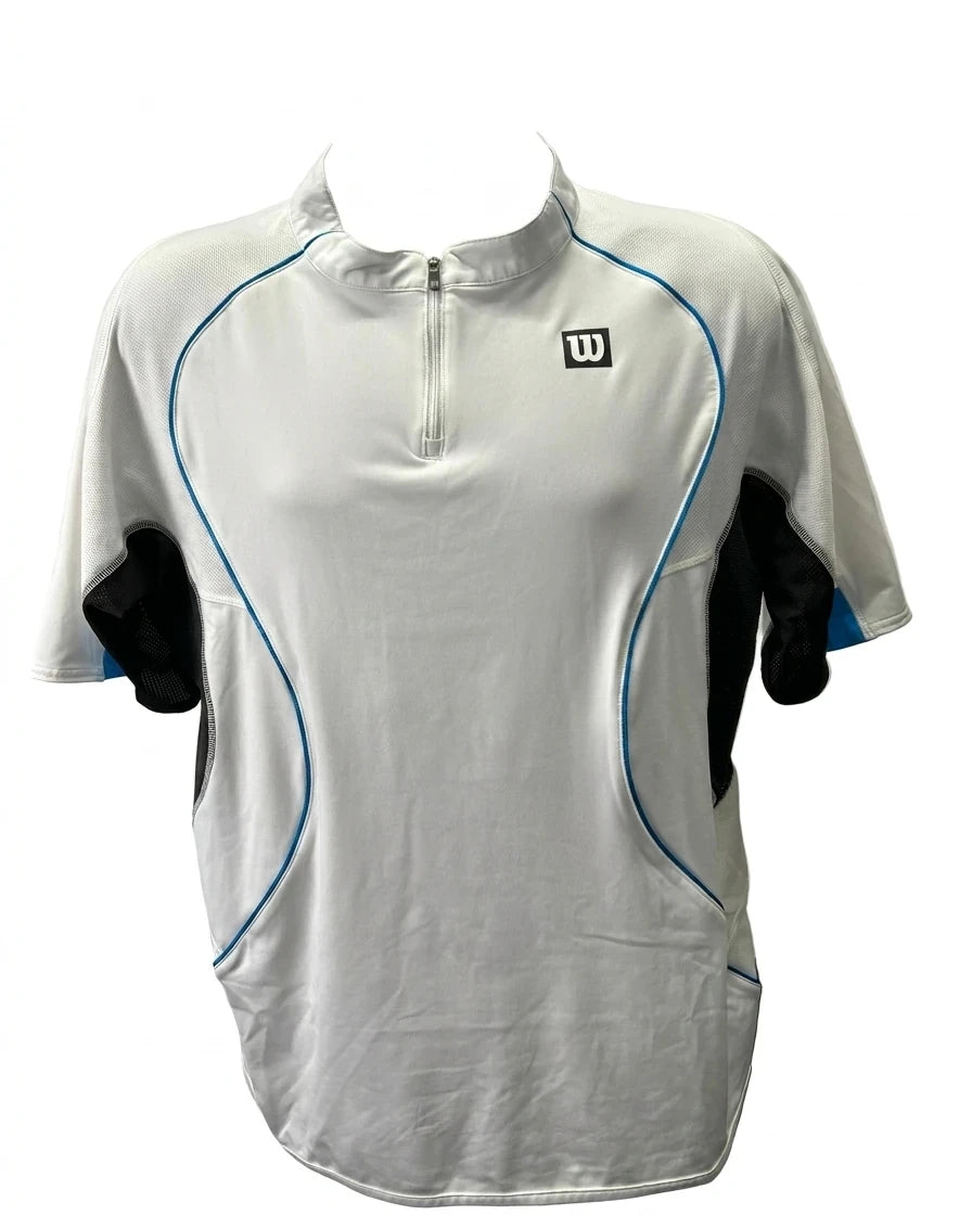 Men's Wilson Performance 1/4 Zip Tennis Top