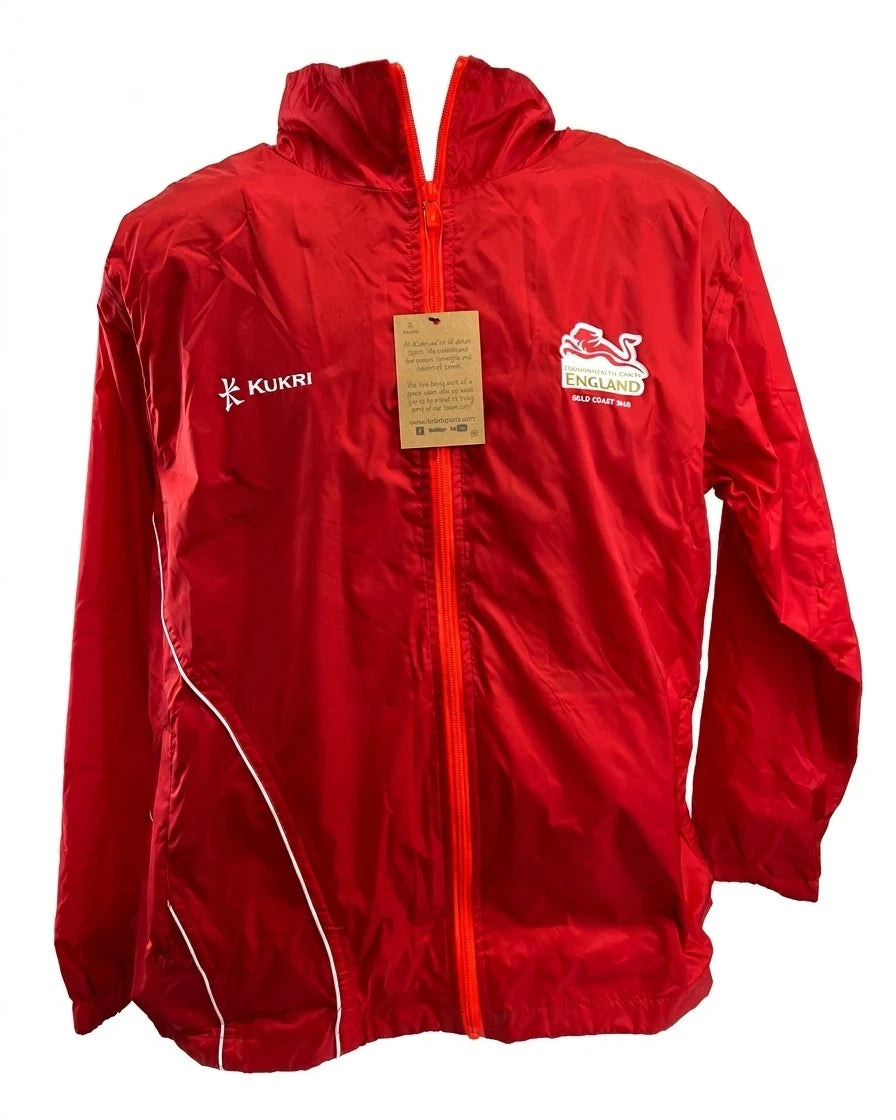 Men's Kukri Team England Lightweight Jacket Commonwealth Games 2018