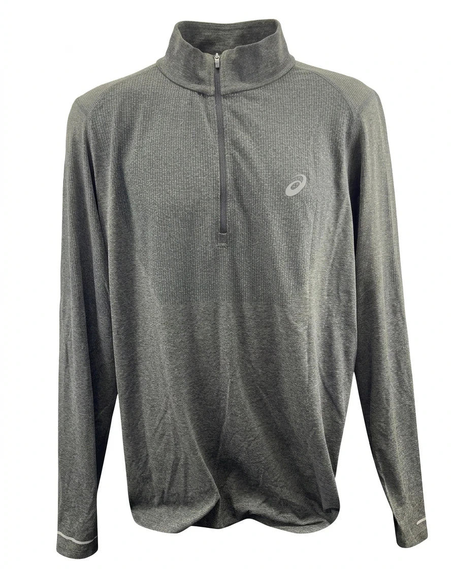 Men's Asics Half-Zip Performance Long Sleeve Top