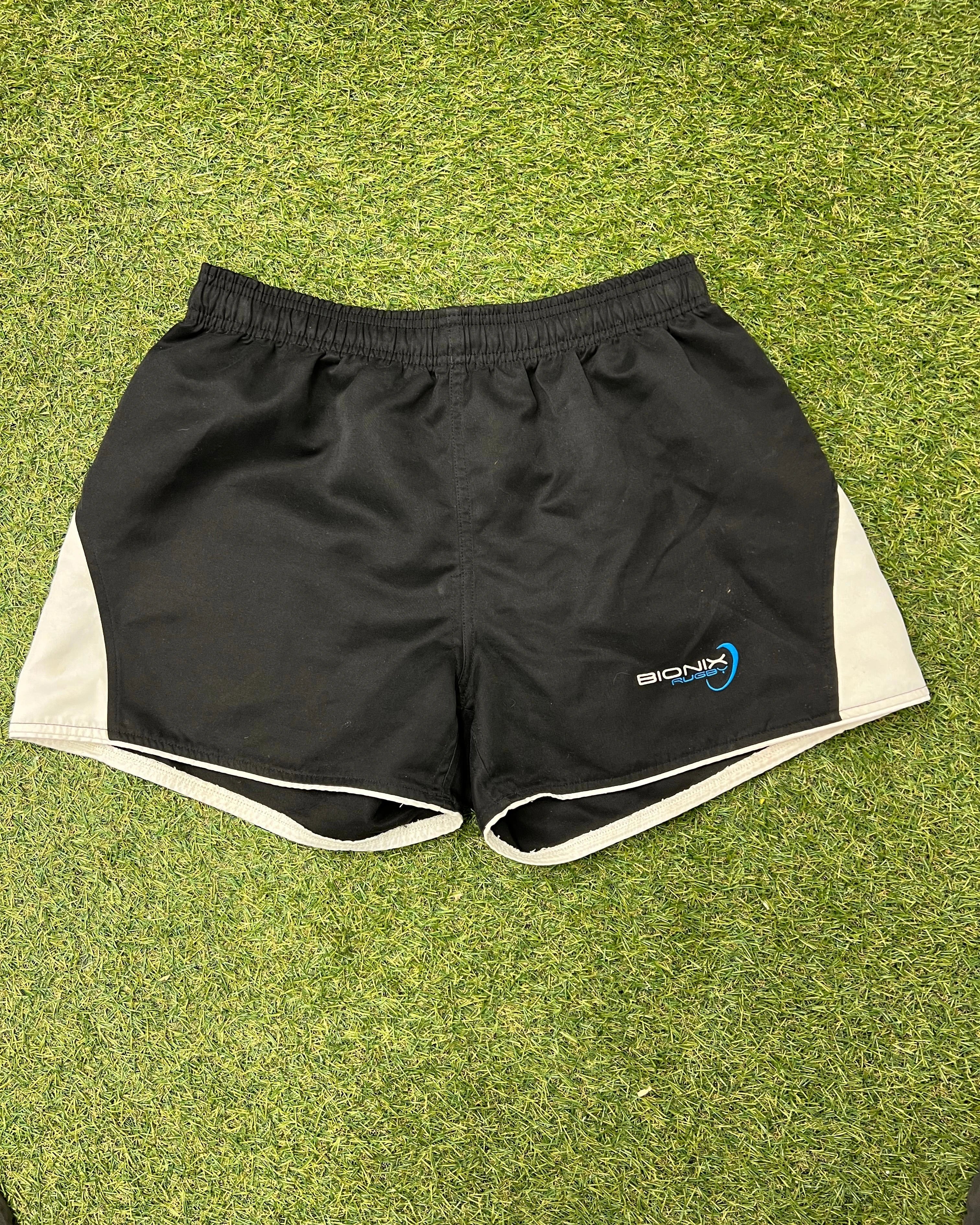 Men's Bionix Rugby Shorts Black Medium
