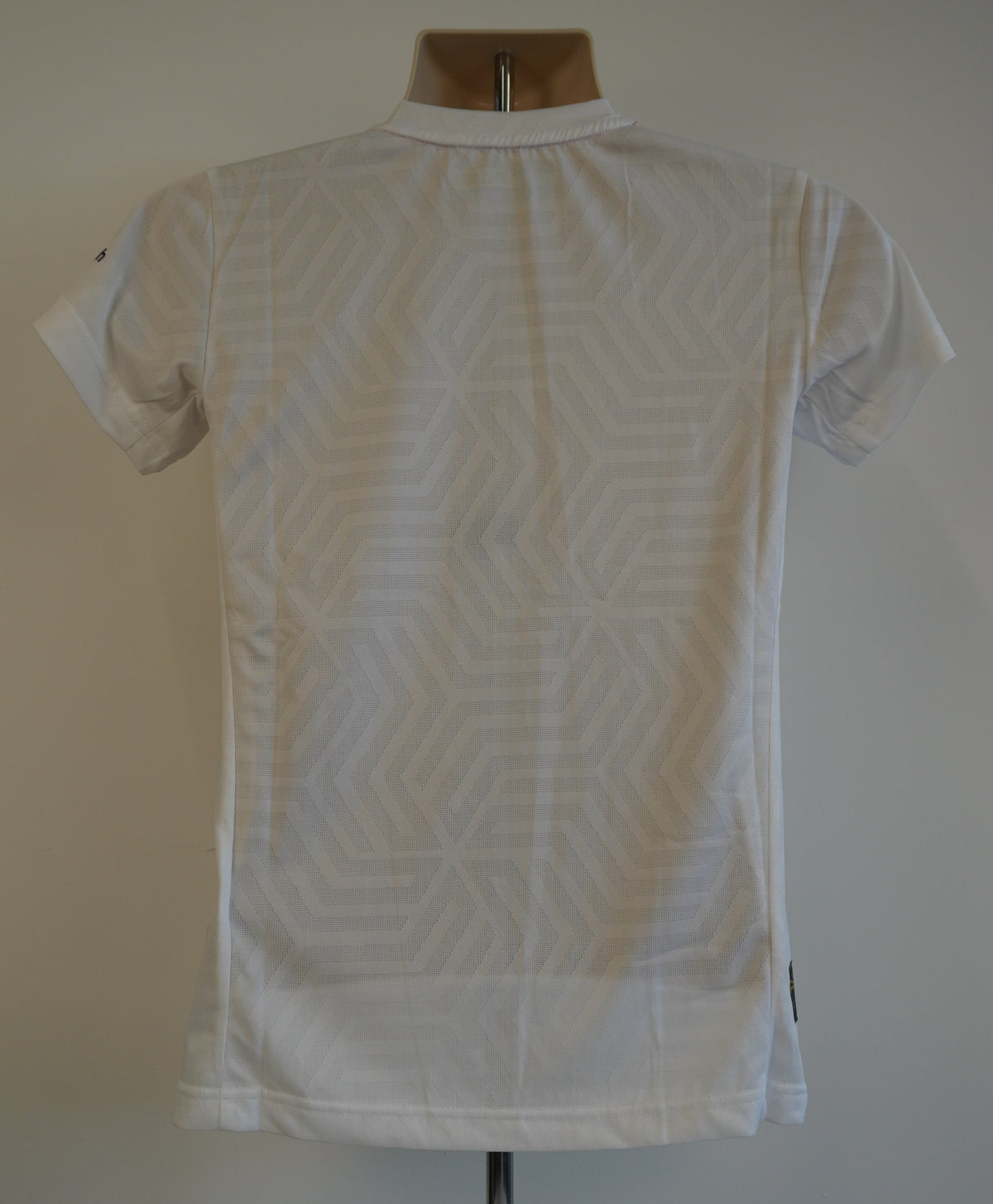 Women's Jacquard Technical T-Shirt - White