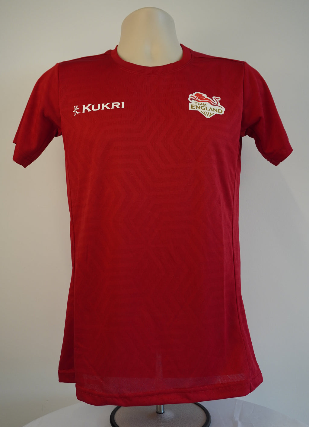Women's Jacquard Technical T-Shirt - Red