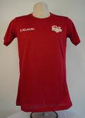 Women's Jacquard Technical T-Shirt - Red