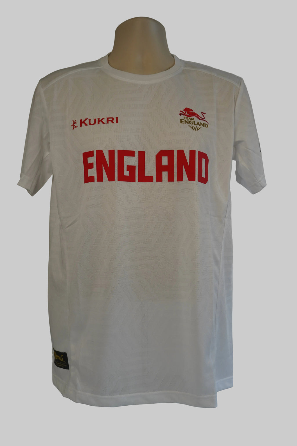 Men's Jacquard Technical T-Shirt - White