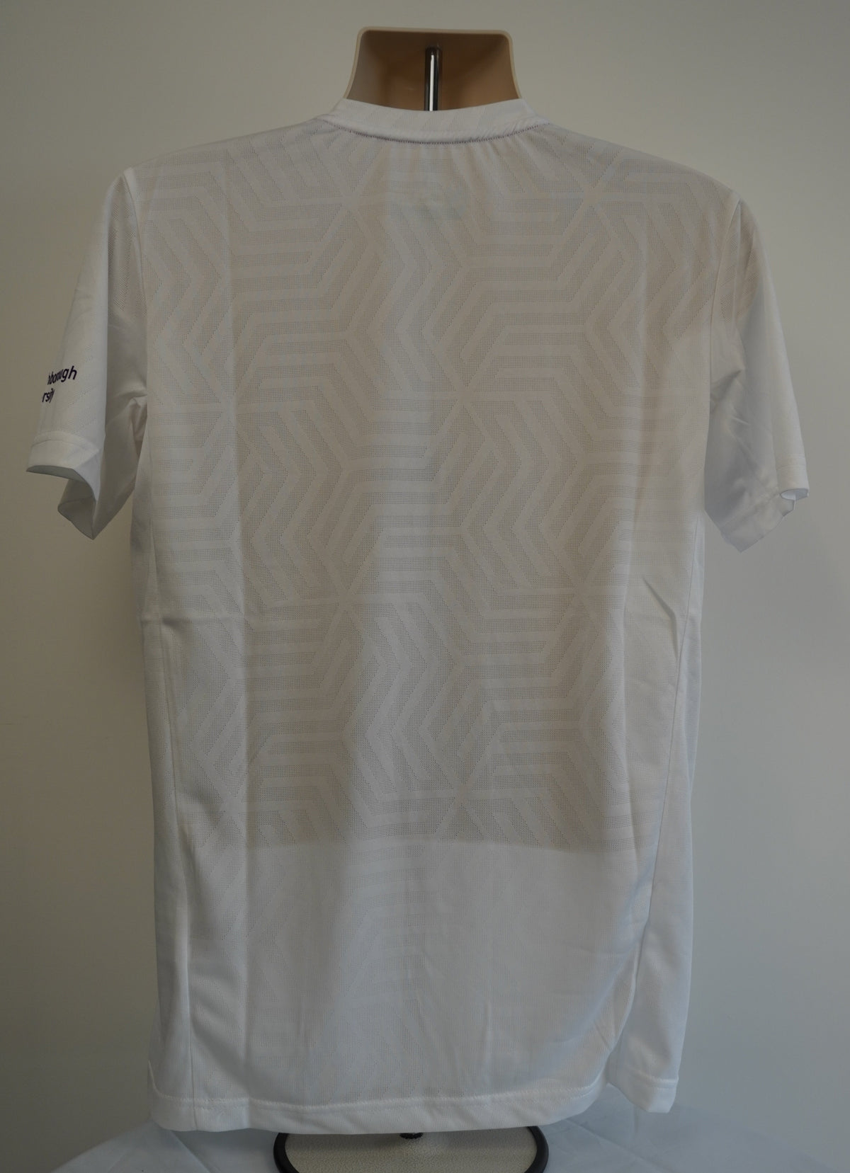 Men's Jacquard Technical T-Shirt - White
