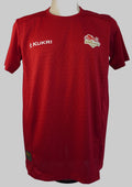 Men's Jacquard Technical T-Shirt - Red