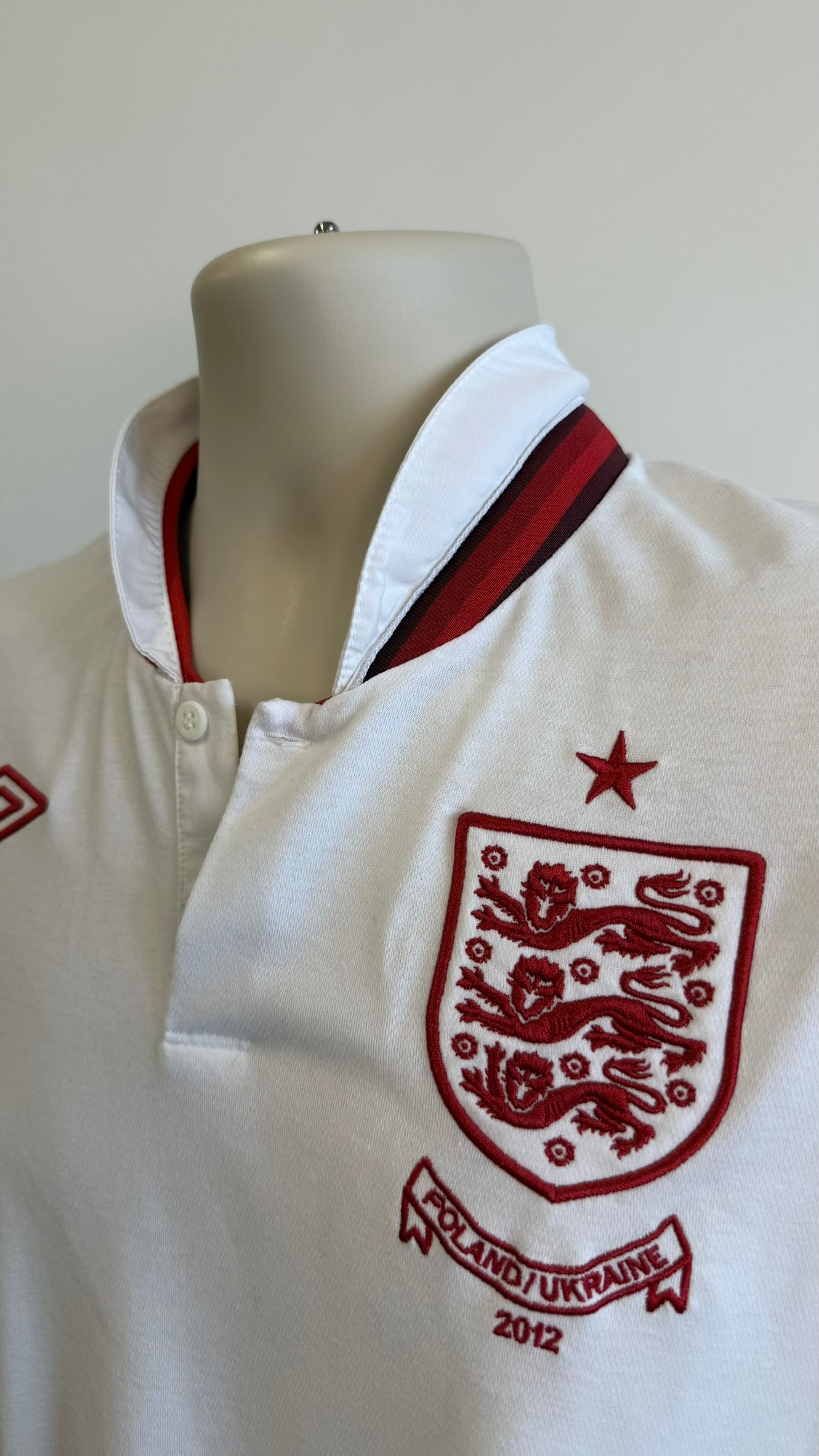 England 2012 Umbro Football Shirt White – kitround