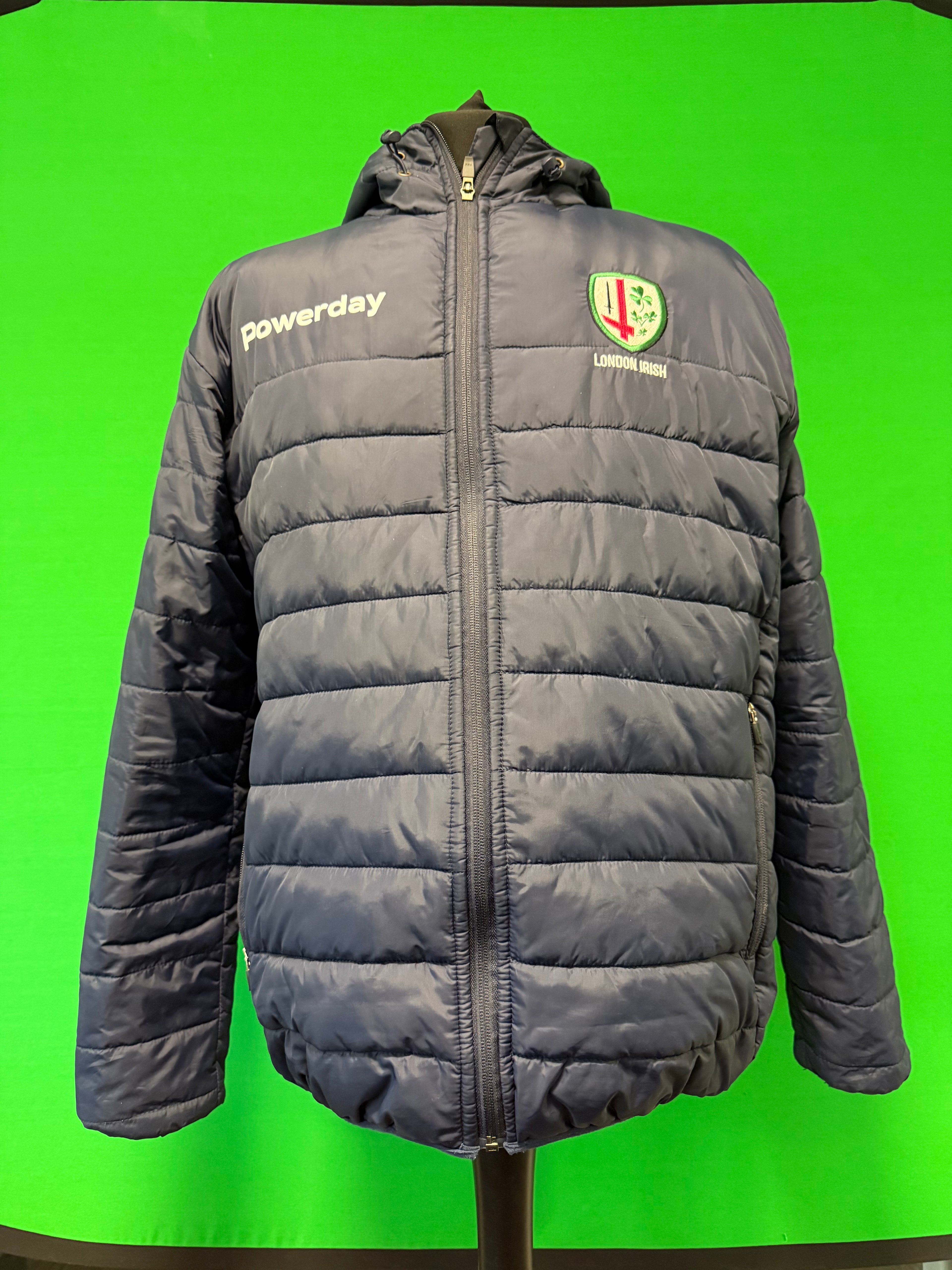 London Irish Navy Blue Coat