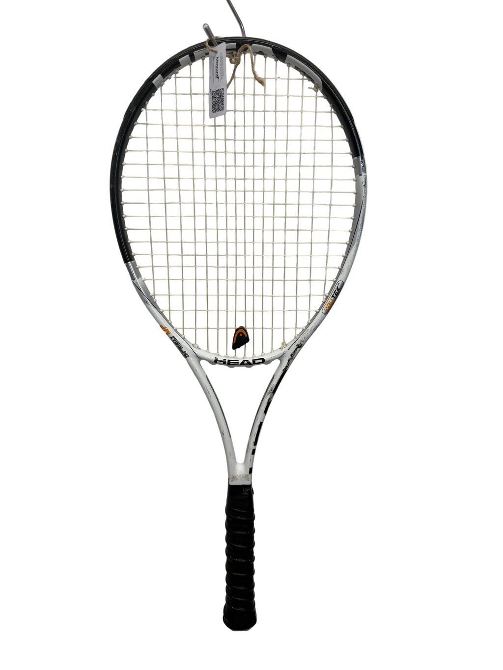 Head Speed MP tennis racket full view white and black