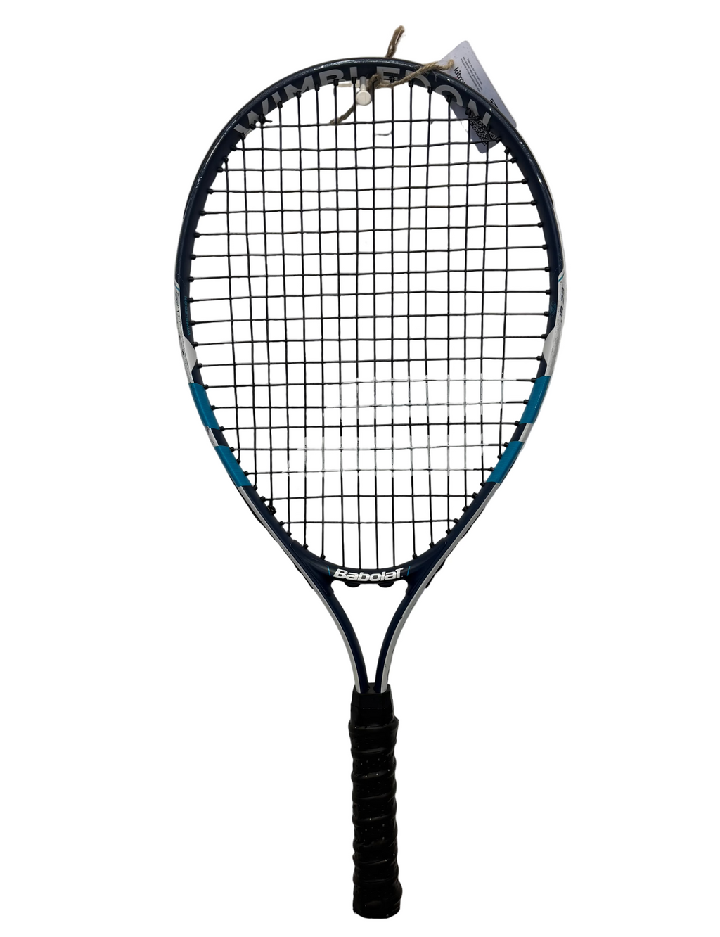 Front view of Babolat junior Wimbledon tennis racket