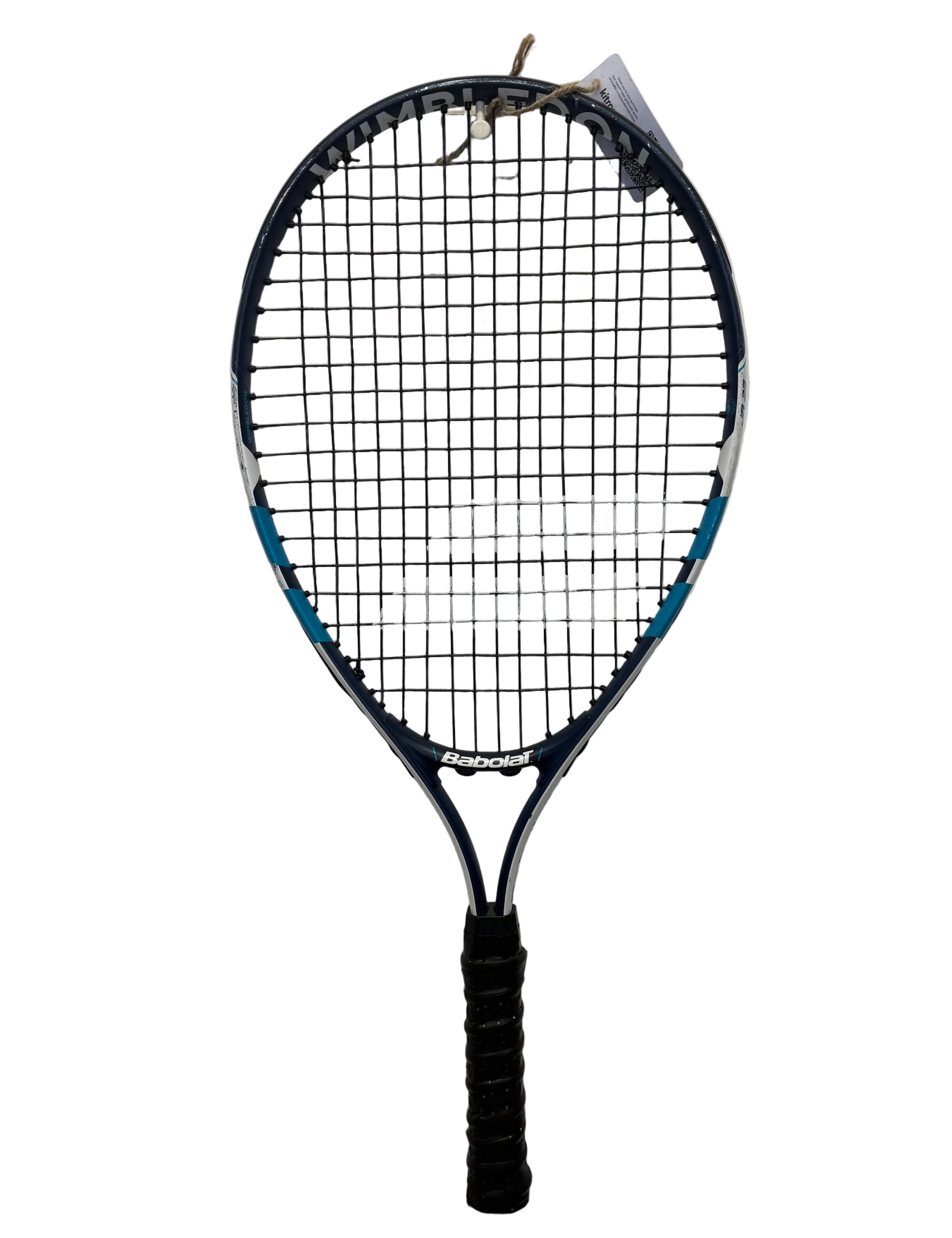 Front view of Babolat junior Wimbledon tennis racket