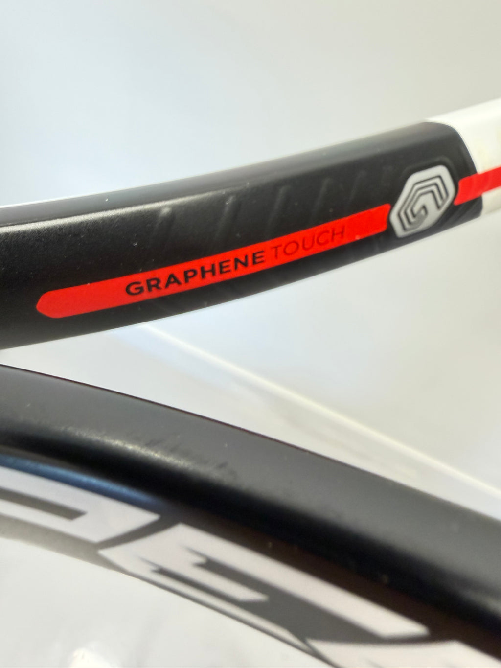 Head Speed Junior Tennis Racket Graphene Touch branding on frame