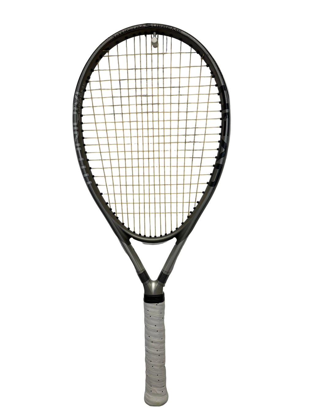 HEAD Ti.S6 tennis racket full view hanging on wall
