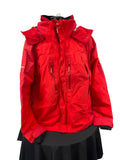 Front view of red Eider Gore-Tex ski jacket XXL