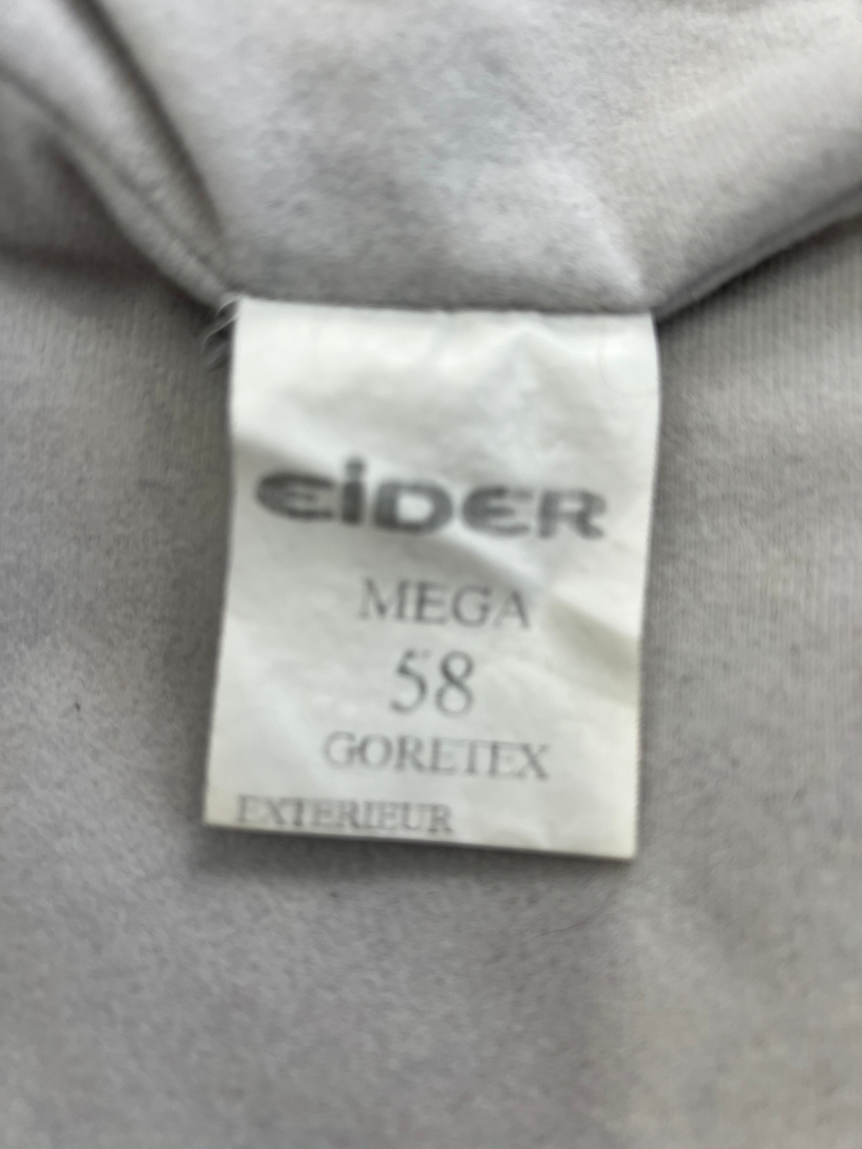 Close-up of jacket interior fabric showing breathable waterproof membrane detail