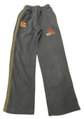 Front view of Kids Gray-Nicolls Cricket Wales Tracksuit Bottoms with logo and side stripe