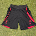 Front view of Liverpool FC Nike Dri-FIT ADV Squad Worn Shorts with LFC crest