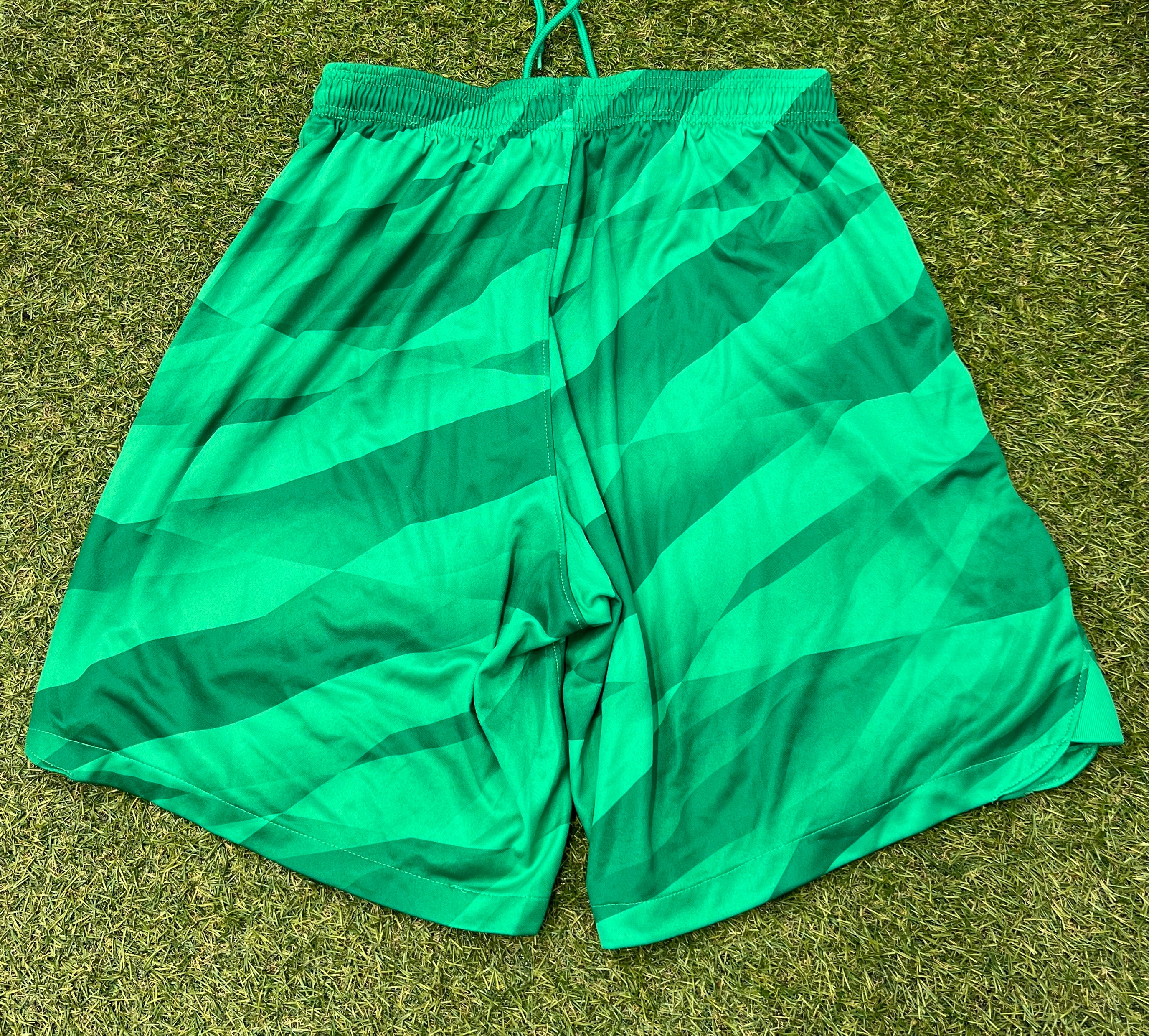 Liverpool FC Nike DriFit Shorts - Green - Squad Worn  XL