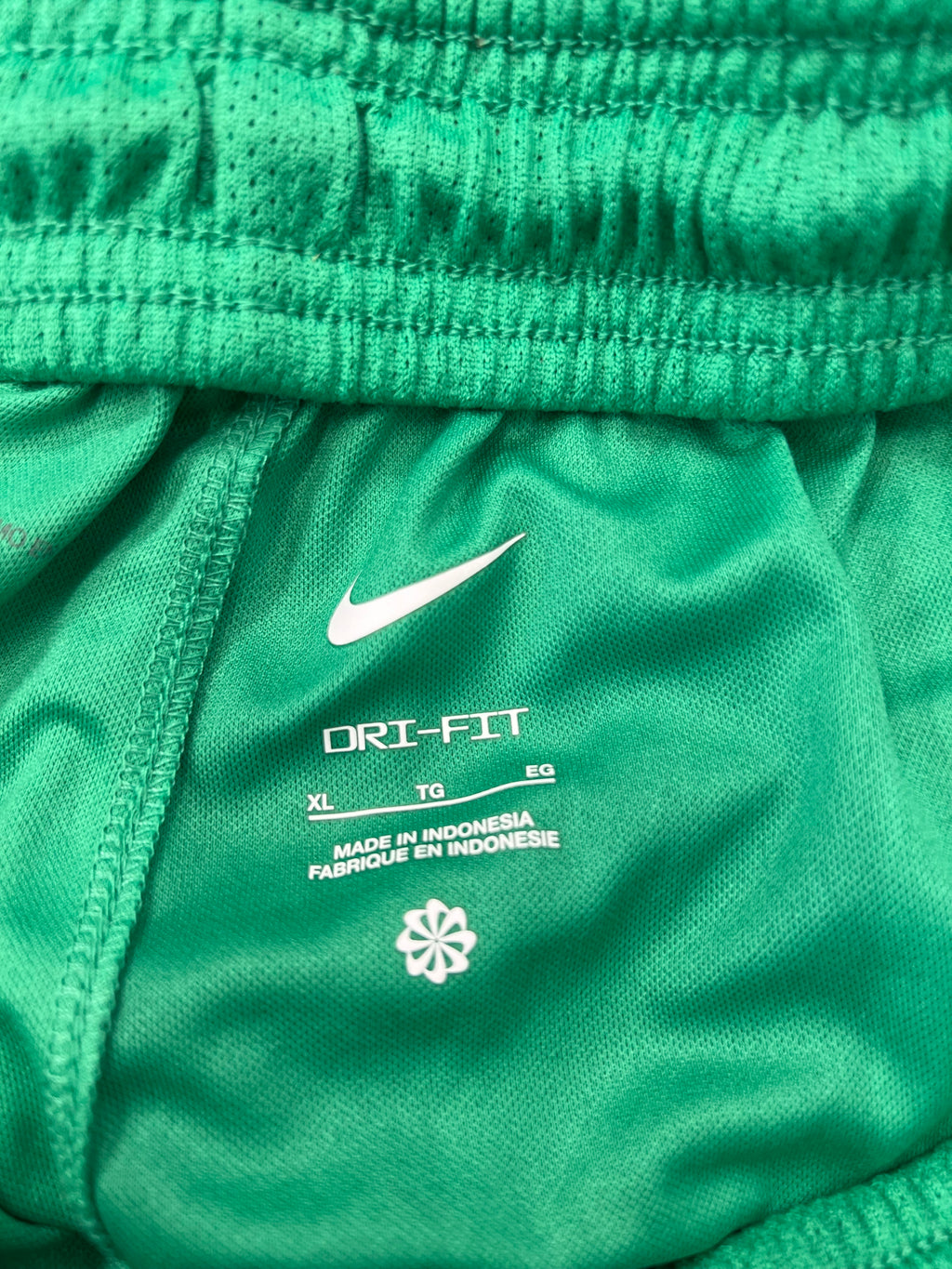 Liverpool FC Nike DriFit Shorts - Green - Squad Worn  XL