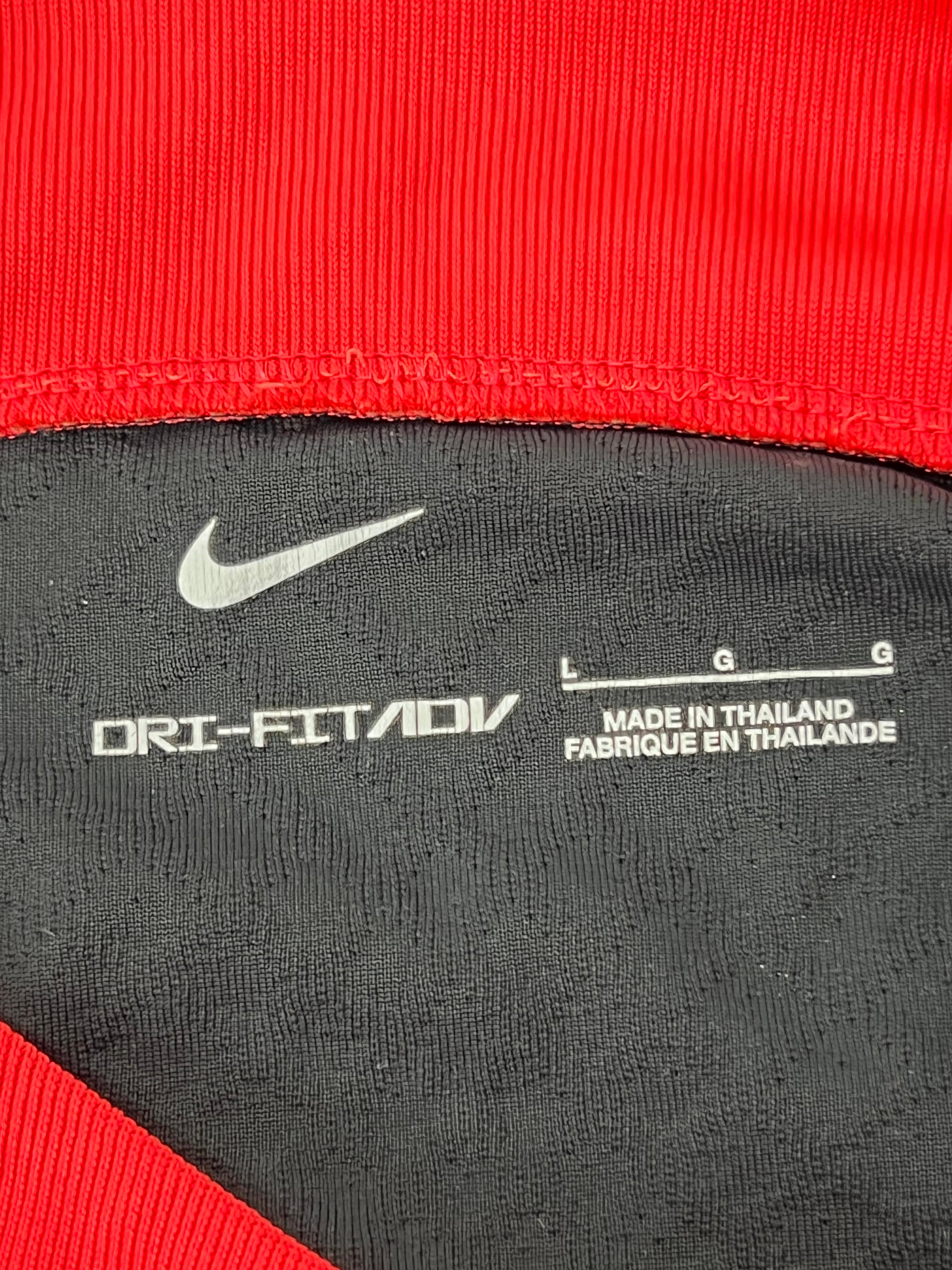 Liverpool FC Nike Dri-FitAdv Training Top - Black - Squad Worn - L